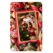 Magnet Flexible VOS PHOTOS, aimant de Noël personnalisé (Vertical)