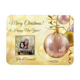 Magnet Flexible VOS photos & nom(s) Christmas Balls aimant