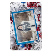 Magnet Flexible VOS photos personnalisées aimant Noël (Vertical)