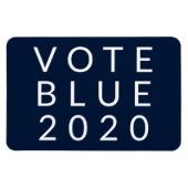 Magnet Flexible Vote Blue 2020 Biden Harris USA Simple Minimal (Horizontal)