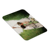 Magnet Flexible Votre Merci photo de jour de mariage (Côté Droit)