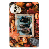Magnet Flexible VOTRE PHOTO dans un aimant de cadre Halloween (Vertical)