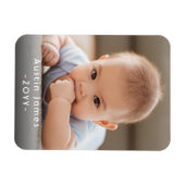 Magnet Flexible Votre photo et n'importe quel texte Simple Photo m (Horizontal)