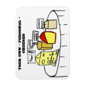 Magnet Flexible Votre Propre Fromage Personnel Aimant Personnalisa (Vertical)