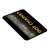 Magnet Flexible Vous avez des chaînes ? (Côté Droit)