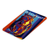 Magnet Flexible Vous avez des cookies ? Chevaux dans l'aimant prin (Côté Gauche)