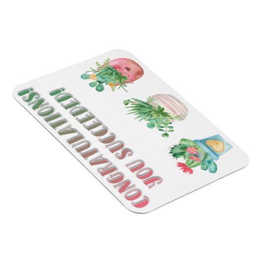 MAGNET FLEXIBLE VOUS AVEZ RÉUSSI ! (Côté Droit)