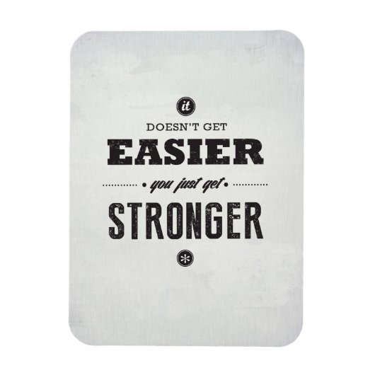 Magnet Flexible Vous Devez Plus Forte - Aimant (Vertical)