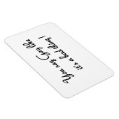 Magnet Flexible vous dites aimant en forme de rectangle gay (Côté Droit)