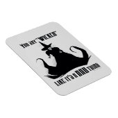 Magnet Flexible Vous dites "Méchant" Comme si c'était une mauvaise (Côté Droit)