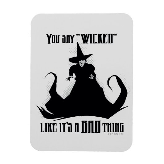 Magnet Flexible Vous dites "Méchant" Comme si c'était une mauvaise (Vertical)