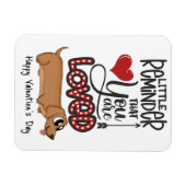 Magnet Flexible Vous êtes adoré...Une Saint Valentin du réfrigérat (Horizontal)