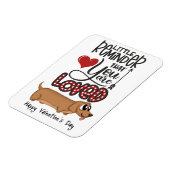 Magnet Flexible Vous êtes adoré...Une Saint Valentin du réfrigérat (Côté Gauche)