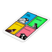 Magnet Flexible Vous êtes bizarres. Ne changez pas ! (Côté Gauche)