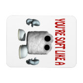 Magnet Flexible Vous Êtes Doux Comme Un Marshmallow (Horizontal)