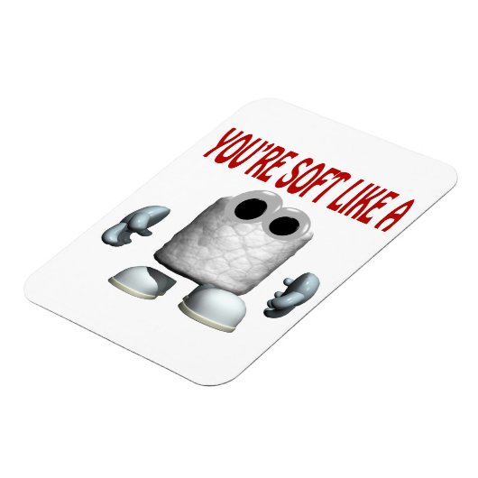 Magnet Flexible Vous Êtes Doux Comme Un Marshmallow (Côté Gauche)