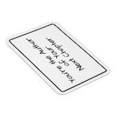 Magnet Flexible Vous êtes l'auteur de votre prochain chapitre... P (Côté Droit)