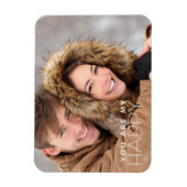 Magnet Flexible VOUS ÊTES MON HEUREUX (dicton ou couleur éditable) (Vertical)