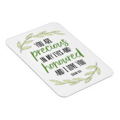 Magnet Flexible Vous êtes Précieux dans mes yeux - Isaïe 43:4 Post (Côté Droit)