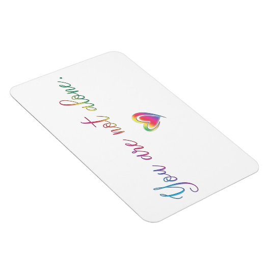 Magnet Flexible Vous N'Êtes Pas Seul/Pin De Sécurité (Côté Droit)