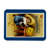 Magnet Flexible Vous souhaite une Halloween très divertissante (Horizontal)