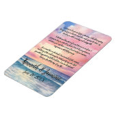 Magnet Flexible Vows sans fin by the Sea Mariage (Côté Gauche)