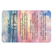 Magnet Flexible Vows sans fin by the Sea Mariage (Horizontal)