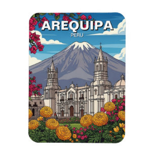 Magnet Flexible Voyage à Arequipa Pérou