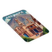 Magnet Flexible Voyage à Arequipa Pérou (Côté Droit)