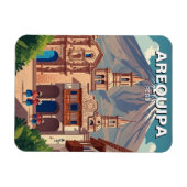 Magnet Flexible Voyage à Arequipa Pérou (Horizontal)