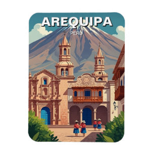 Magnet Flexible Voyage à Arequipa Pérou