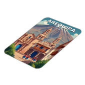 Magnet Flexible Voyage à Arequipa Pérou (Côté Gauche)