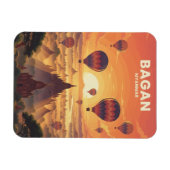 Magnet Flexible Voyage à Bagan Myanmar (Horizontal)