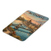 Magnet Flexible Voyage à Budapest sur le Danube (Côté Gauche)