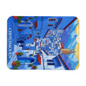 Magnet Flexible Voyage à Chefchaouen Maroc (Horizontal)
