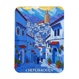 Magnet Flexible Voyage à Chefchaouen Maroc