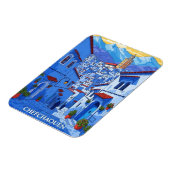 Magnet Flexible Voyage à Chefchaouen Maroc (Côté Gauche)