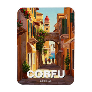 Magnet Flexible Voyage à Corfou en Grèce