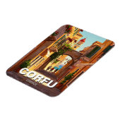 Magnet Flexible Voyage à Corfou en Grèce (Côté Gauche)
