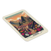 Magnet Flexible Voyage à Cusco Pérou (Côté Droit)