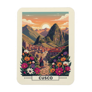 Magnet Flexible Voyage à Cusco Pérou