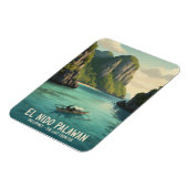 Magnet Flexible Voyage à El Nido Philippines (Côté Gauche)