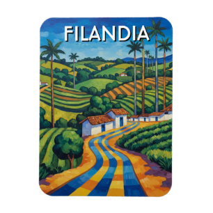 Magnet Flexible Voyage à Filandia Colombie