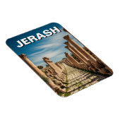 Magnet Flexible Voyage à Jerash en Jordanie (Côté Droit)