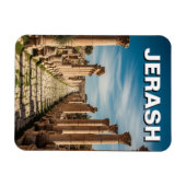 Magnet Flexible Voyage à Jerash en Jordanie (Horizontal)