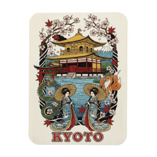 Magnet Flexible Voyage à Kyoto Japon