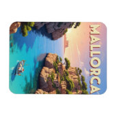 Magnet Flexible Voyage à Majorque en Espagne (Horizontal)