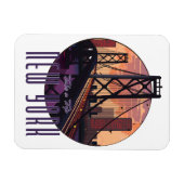 Magnet Flexible Voyage à New York (Horizontal)