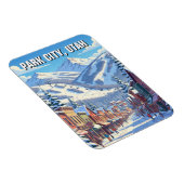 Magnet Flexible Voyage à Park City Utah (Côté Droit)