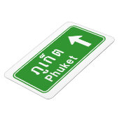 Magnet Flexible Voyage à Phuket ⚠ véhicule routier thaïlandais ⚠ (Côté Gauche)